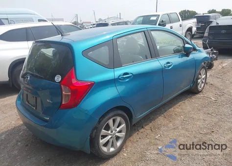 2015 Nissan Versa Note Sl z USA, uszkodzony, nr VIN 3N1CE2CP6FL448423